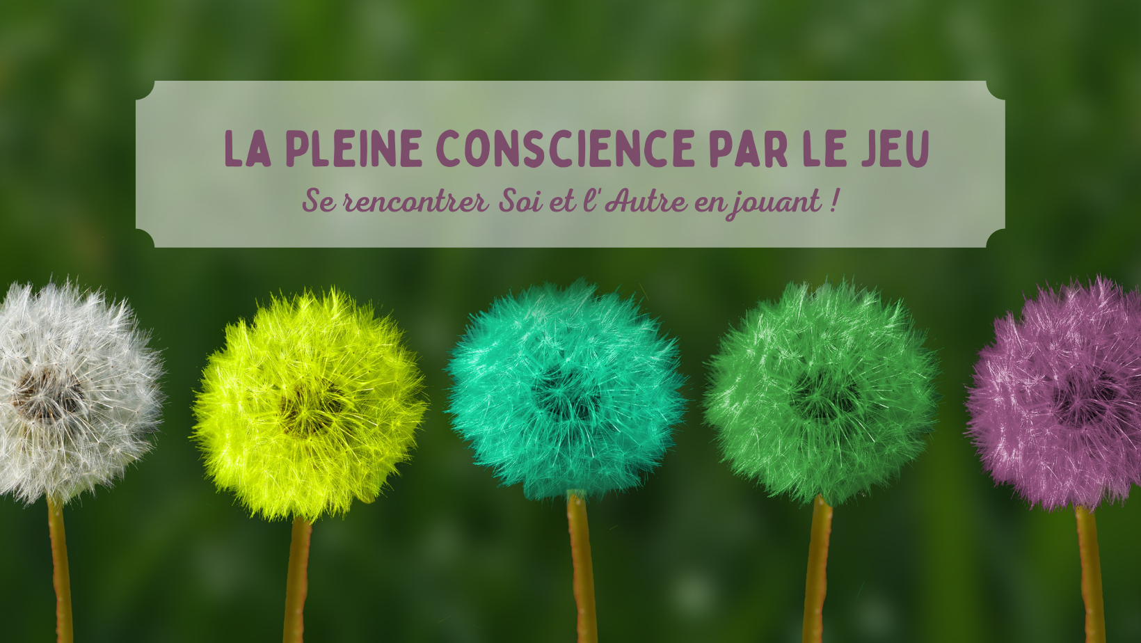 Atelier Invi' Thé: La Pleine Conscience par le Jeu